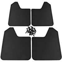 Dcolor 4 guardabarros universales para coche- camioneta- furgoneta- camión- guardabarros de gel- protección contra…